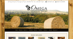 Desktop Screenshot of omegafuneralhome.com